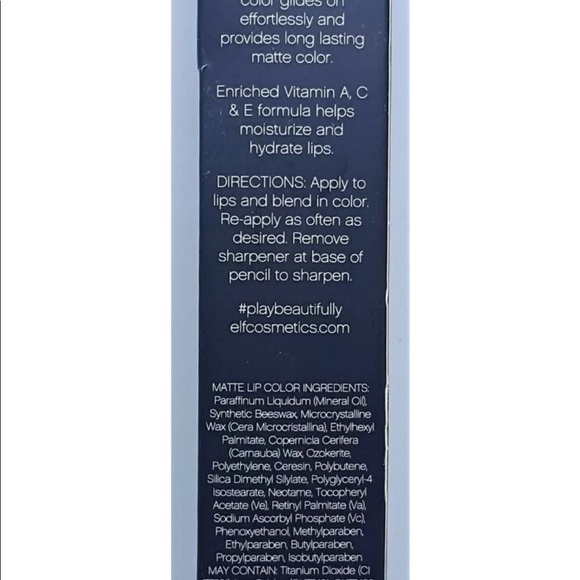 Lot of 2 ELF LIp Matte Berry sorbet lipstick - Picture 3 of 3